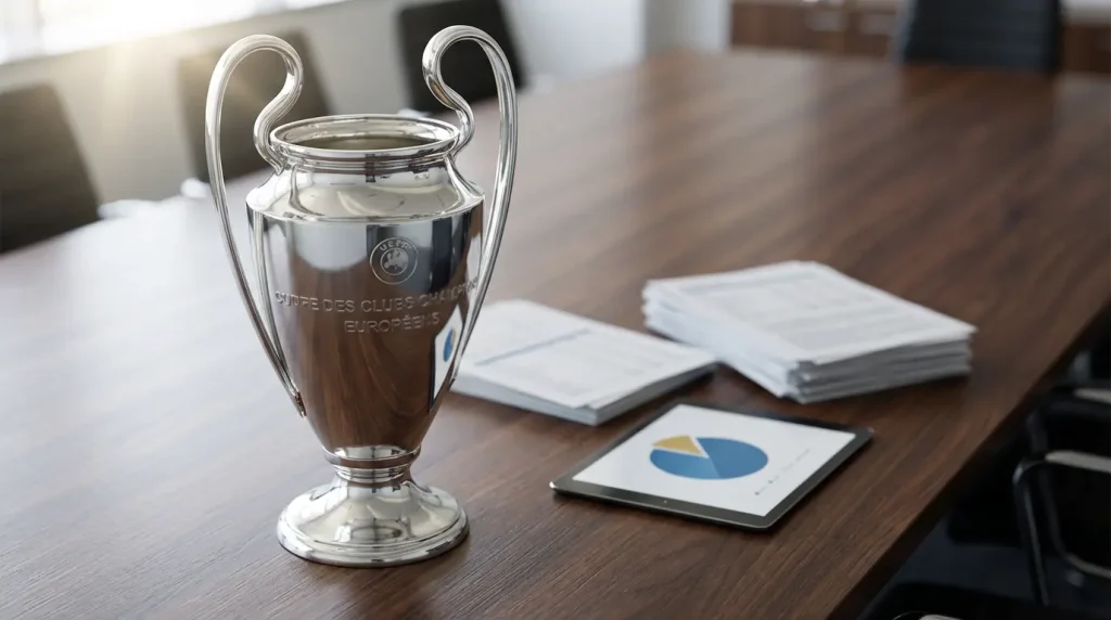 Ingresos UEFA Champions · Modelo Financiero - CuotaElite